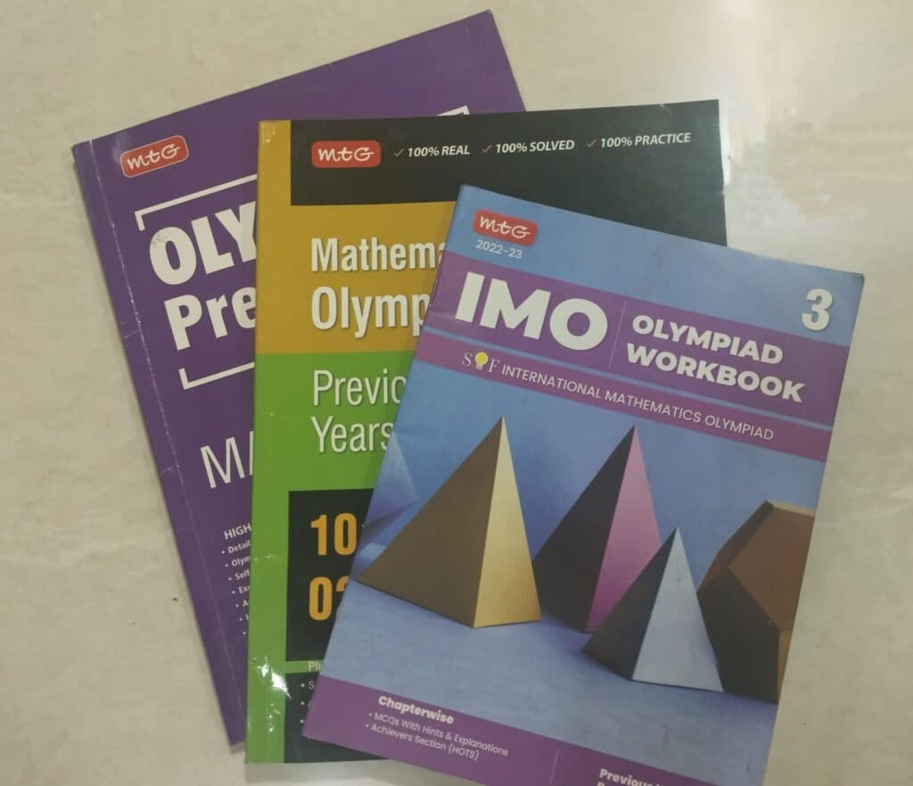 Maths Olympiad workbooks and practice papers